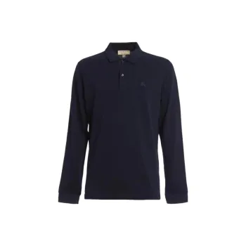 Burberry Polo Shirt Men's Dark Blue