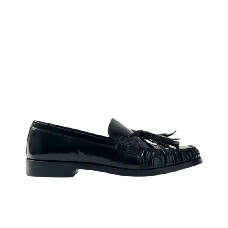 ALOHAS Marietta Loafers Women's Black-1