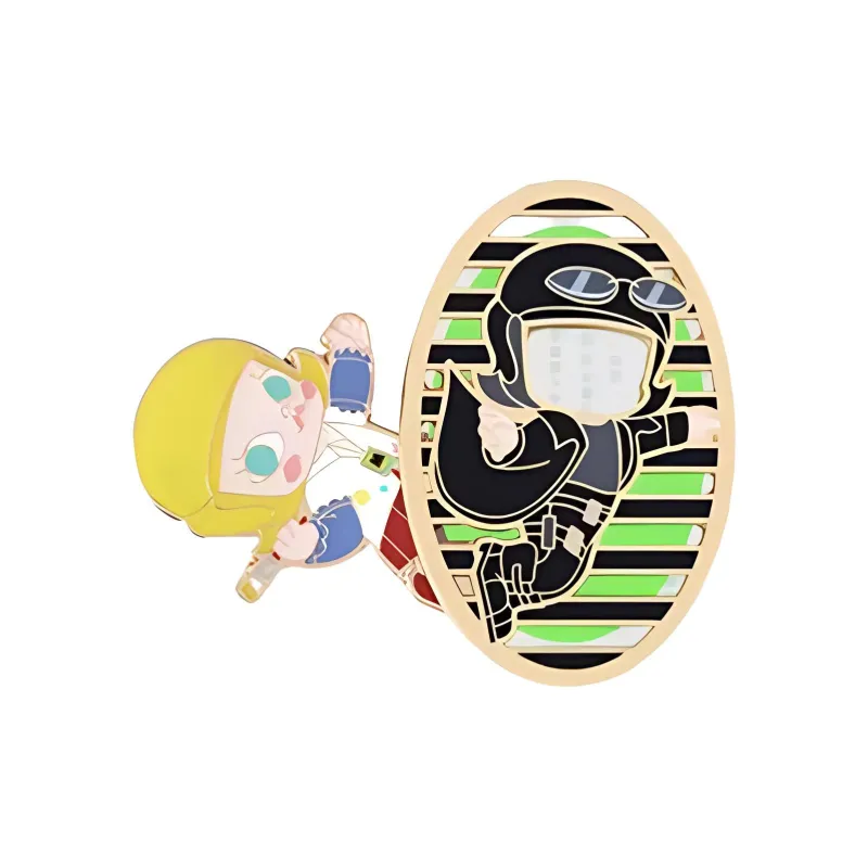 POP MART Molly X Warner Anniversary Collection Badge Blind Box Products Single Mystery Box/Full Box 12 Pcs-4