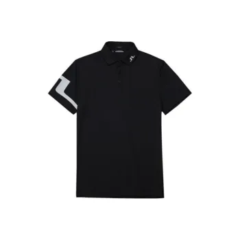 J.Lindeberg Polo Shirt Men's Black