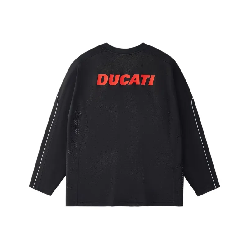 FILA FUSION x DUCATI FEXTREME RED T Shirt Men's Black-1