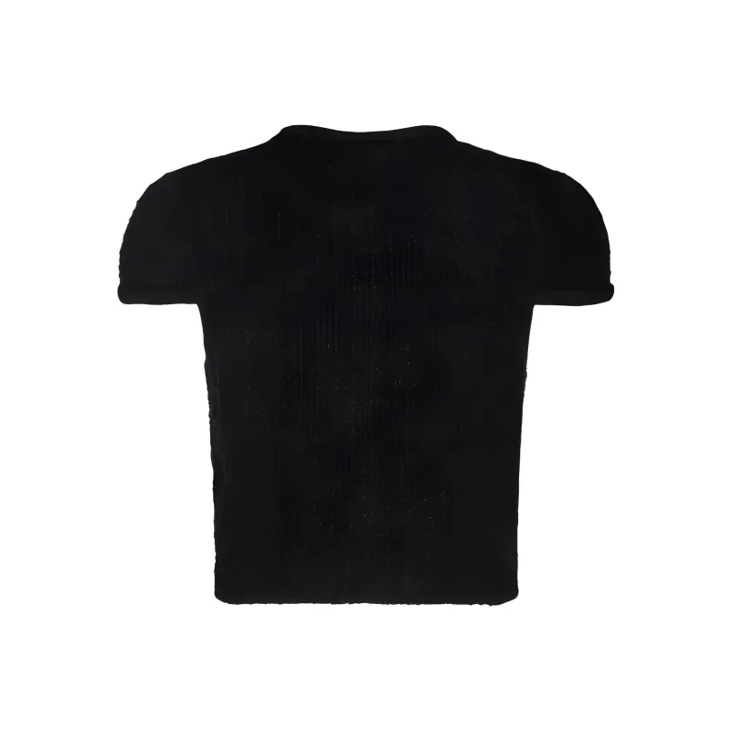 Self portrait Embellished Knitted Top-1