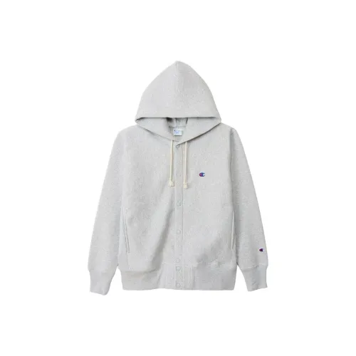 Champion Reverse Weave FW24 Sweatshirt Unisex Silver Gray