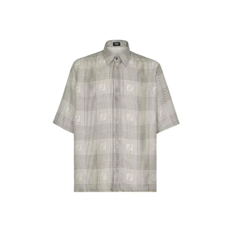 FENDI By Marc Jacobs Prince Of Whales Check Shirt-0