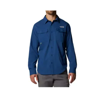 Columbia PFG Blood And Guts Shirt Men's Dark Blue