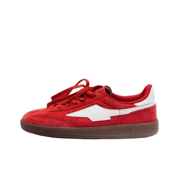 AVIA Sports Life Collection Anti Slip Wear Resistant Low Top Skateboard Shoes Unisex Red