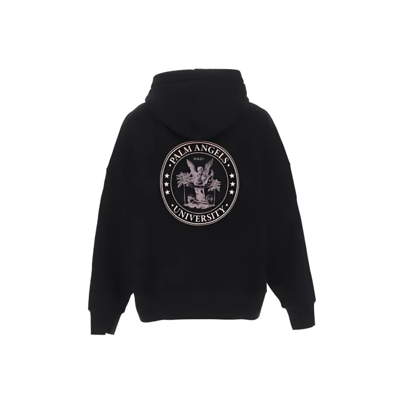 PALM ANGELS College Logo print Hoodie-1