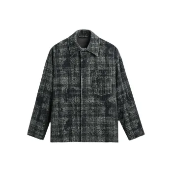 ZARA New Year Shirts Men Black/White