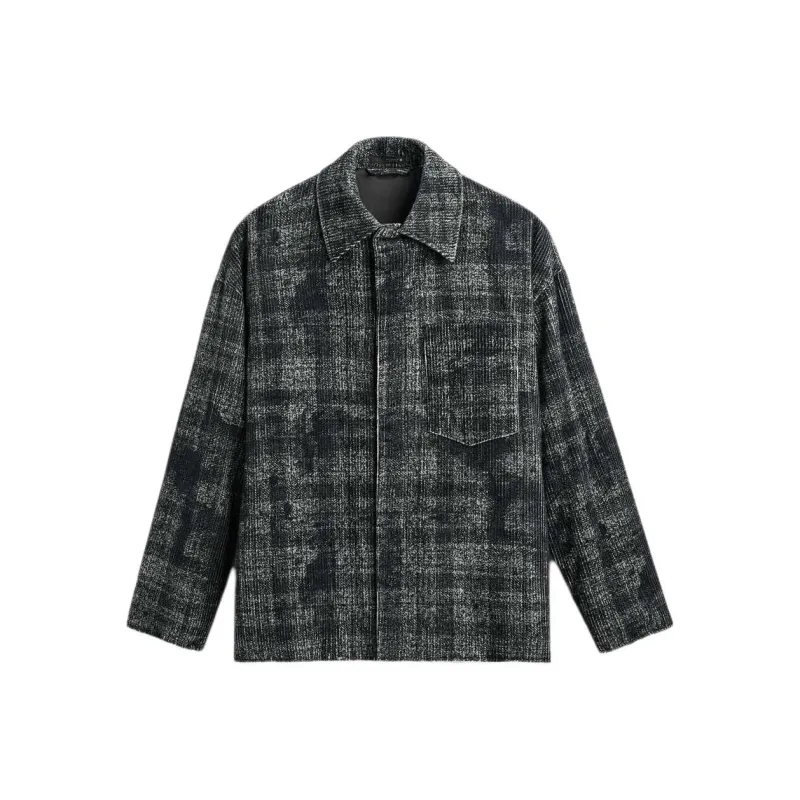 ZARA New Year Shirts Men Black/White-0