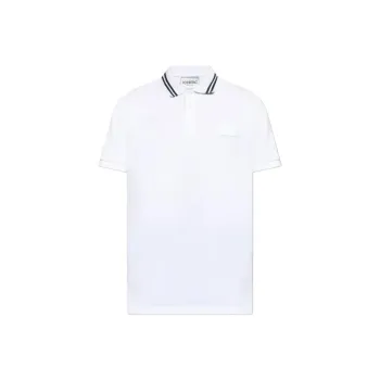 Iceberg Logo Patch Short Sleeved Polo Shirt