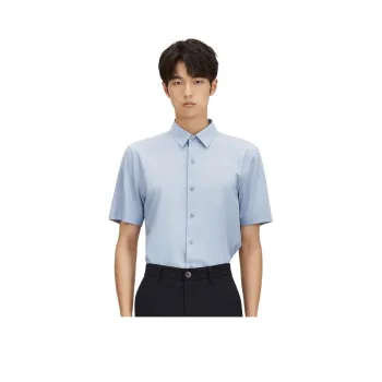 ZIOZIA Shirts Men Blue