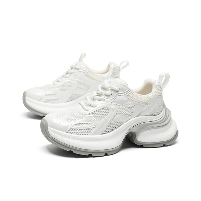 ZHR Super Star Era Wear resistant And Lightweight Low Top Chunky Sneakers Women's-4