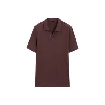 Massimo Dutti Polo Shirt Men's Red