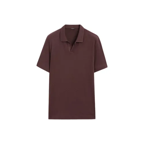 Massimo Dutti Polo Shirt Men's Red
