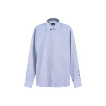 Zzegna Shirts Men Blue