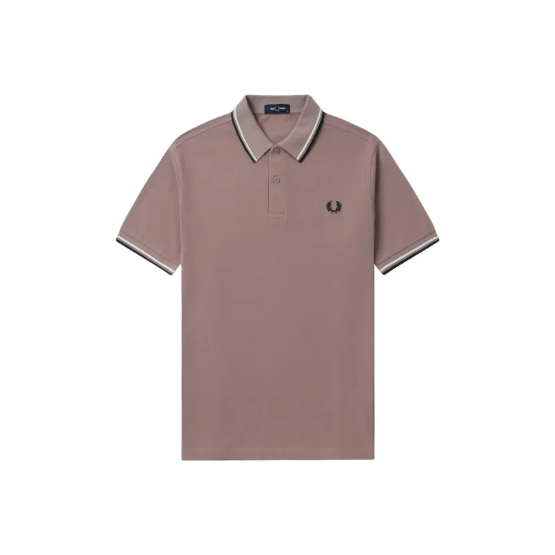 FRED PERRY Logo embroidered Polo Shirt-0