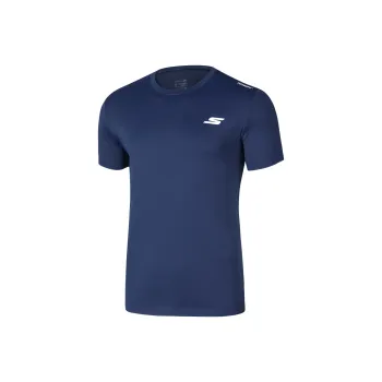 Skechers GODRI T Shirt Men's Medieval Blue/007D