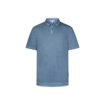 JAMES PERSE Sueded Jersey Polo Shirt
