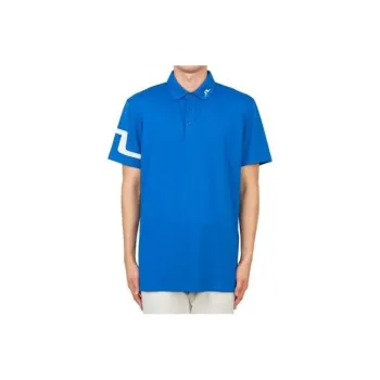 J.Lindeberg Polo Shirt Men's Blue