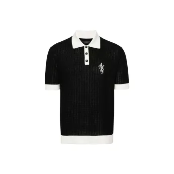 AMIRI Polo Shirts Men Black