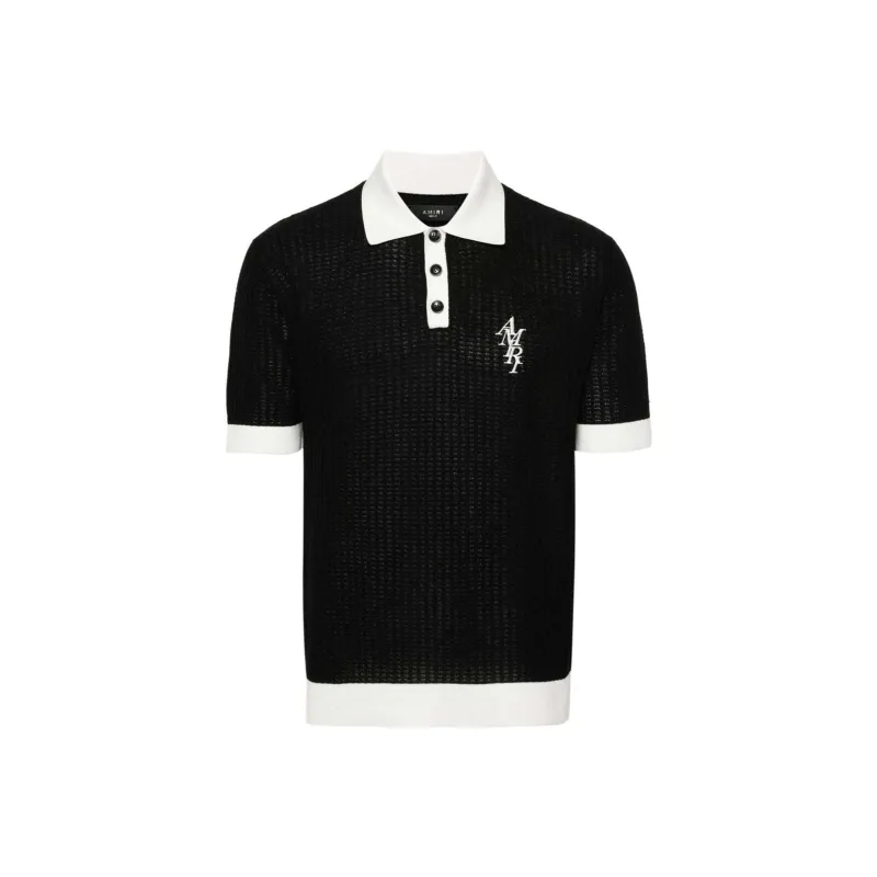 AMIRI Polo Shirts Men Black-0