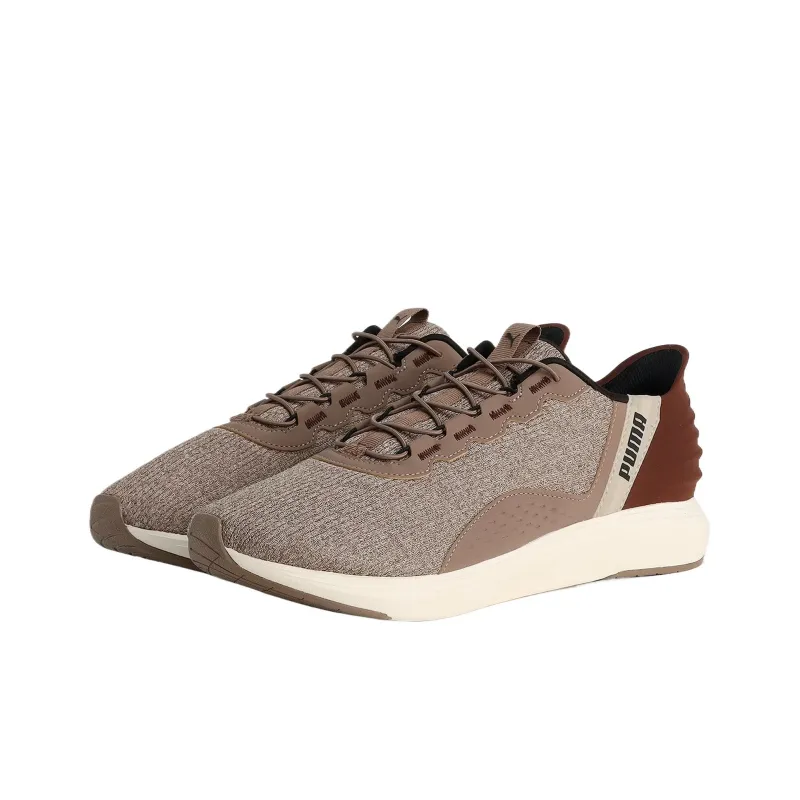 PUMA Soft Ride Cruise Low Top Running Shoes Unisex Taupe-2