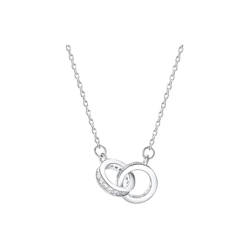 PIARA S925 Silver Collarbone Chain Men's