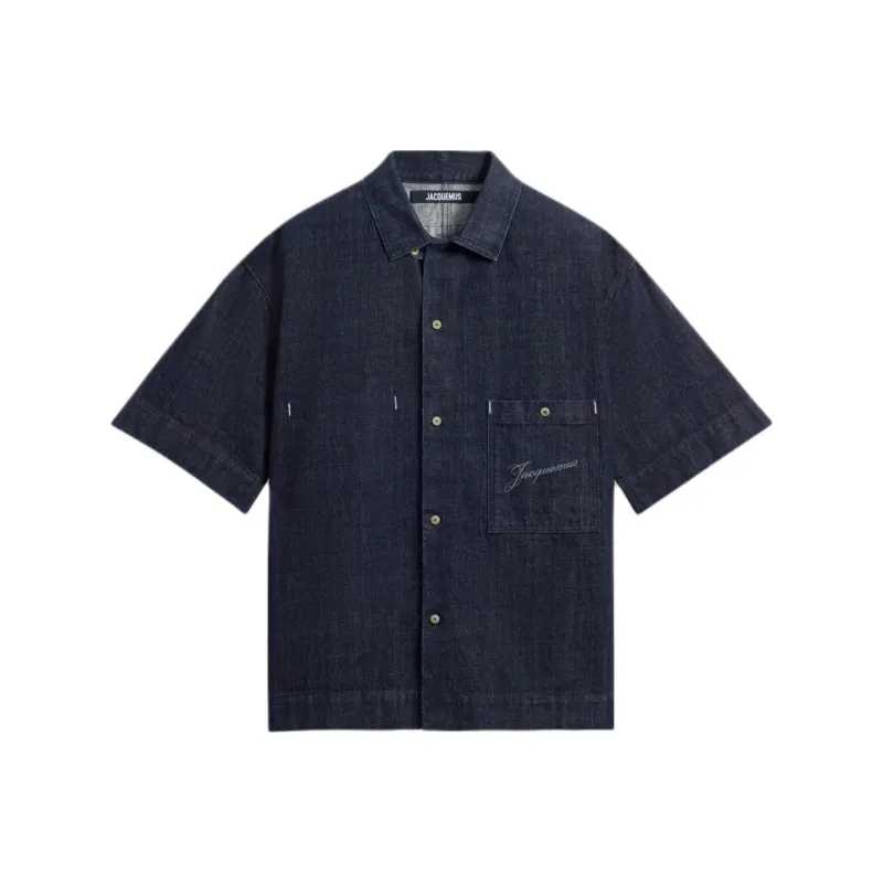 Jacquemus The Aloe Short Sleeved Shirt-0