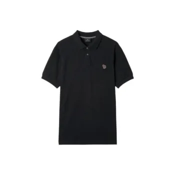 Paul Smith Zebra Patch Short Sleeved Polo Shirt