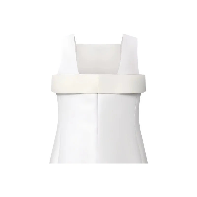 LOUIS VUITTON SS24 Sleeveless Dress Women's White-3