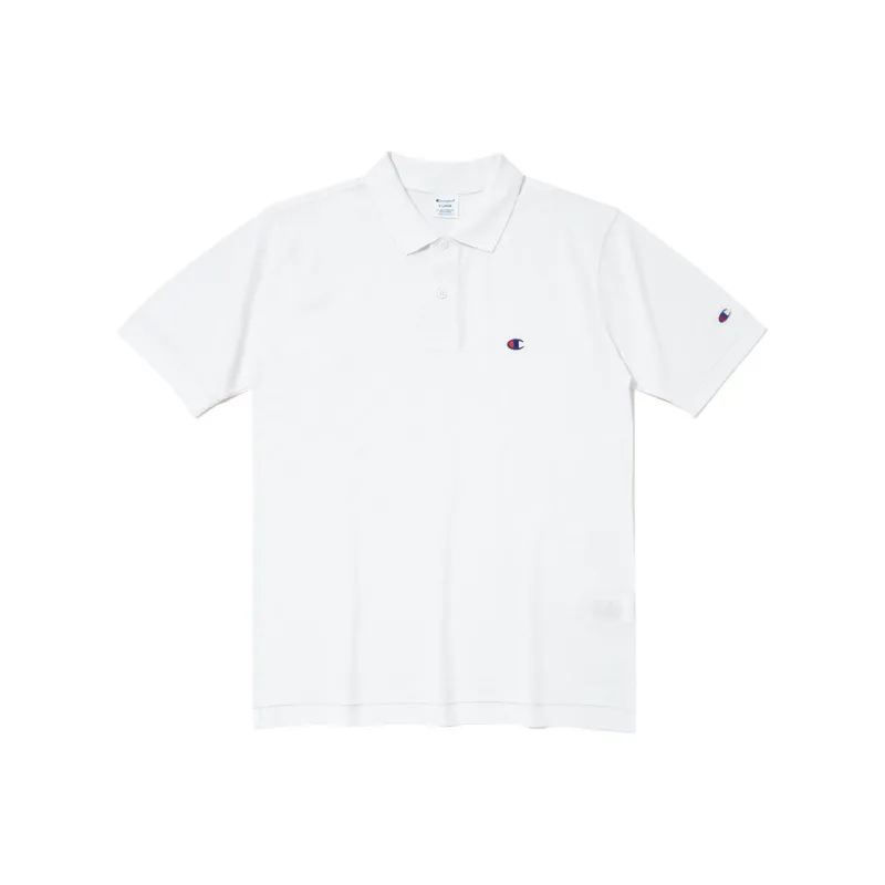 Champion Polo Shirt Unisex White-0