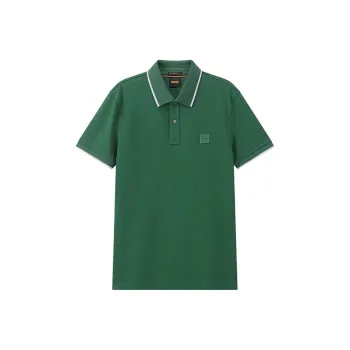 HUGO BOSS SS25 Polo Shirt Slim Version Men's Pea Green