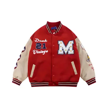 KSEK Baseball Jacket Unisex Red