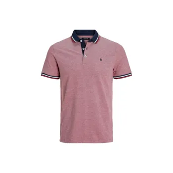 JACK JONES· Polo Shirt Men's Pink