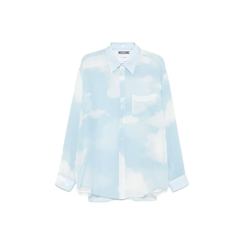 MOSCHINO Cloud print Shirt-0