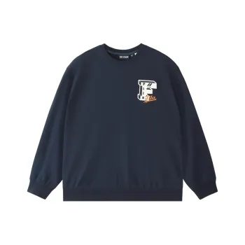 FILA FUSION Sweatshirts Men Dark Abyss Blue