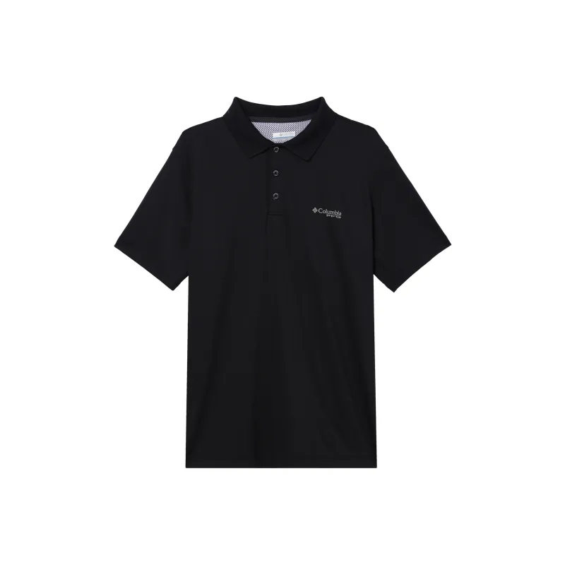 Columbia Polo Shirt Men's Black-0