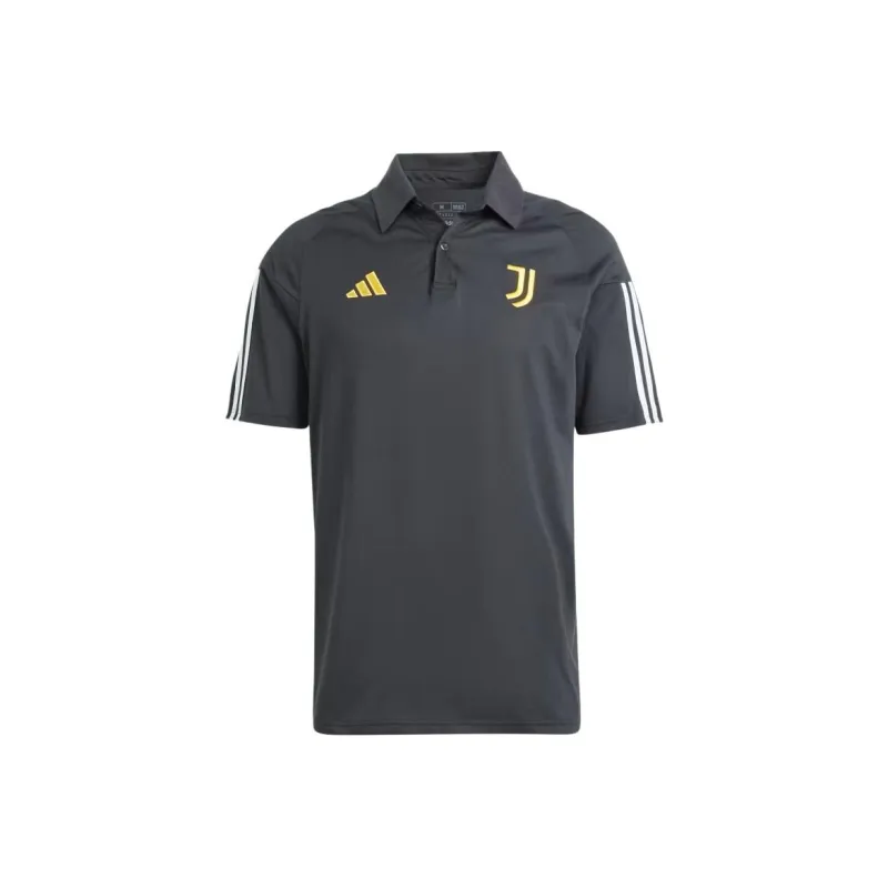 Adidas Juventus Tiro 23 Cotton Polo Shirt Polo Shirt Men's Black-0