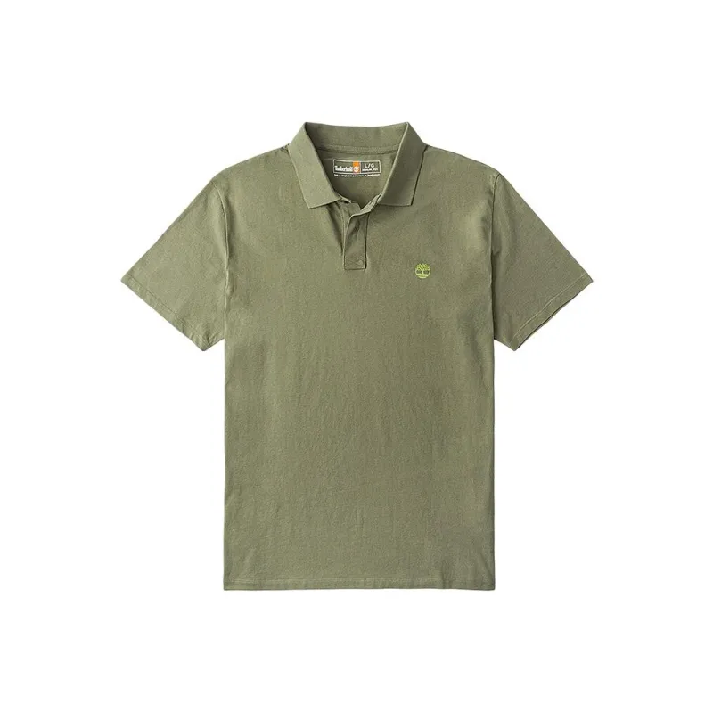 Timberland Polo Shirt Men's Kassel Green-0