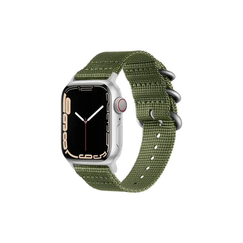 DUALMM Apple Compatibility Watch Band 225mm 38/40/41/42/44/45/49MM Nylon Material-5