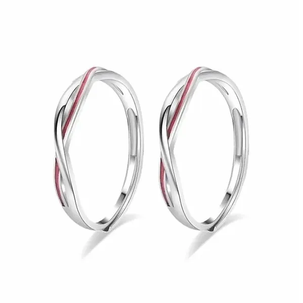 KIVA Sterling Silver Rings Unisex-7