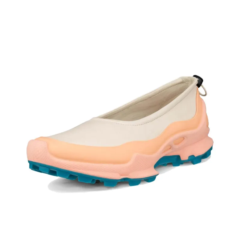 Ecco Low Top Casual Shoes Women's Beige Pink-1