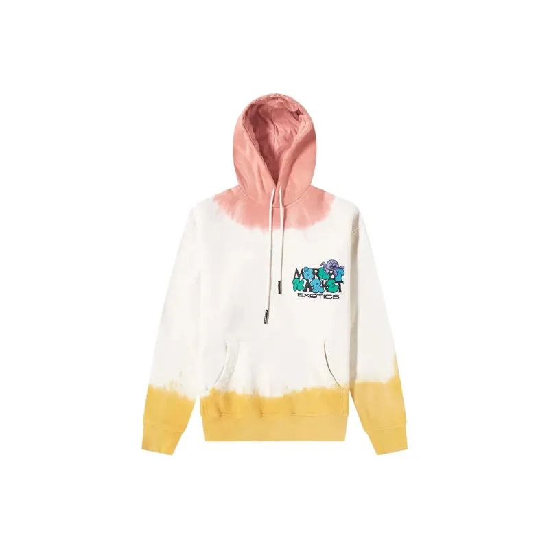 Market Exotic Automobile Tie Dye Hoodie-0
