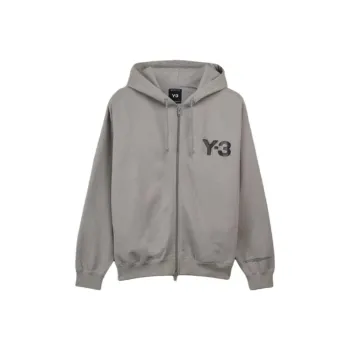 Y 3 Free Shipping With AdiClub Y 3 Logo Zip Hoodie