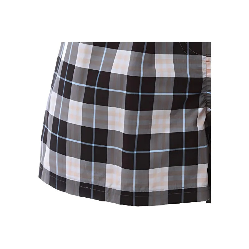 Burberry Casual Shorts Women's Pink Gray-4