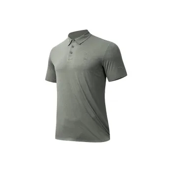 Anta Outdoor Collection Polo Shirt Men's Dark Shrub Green