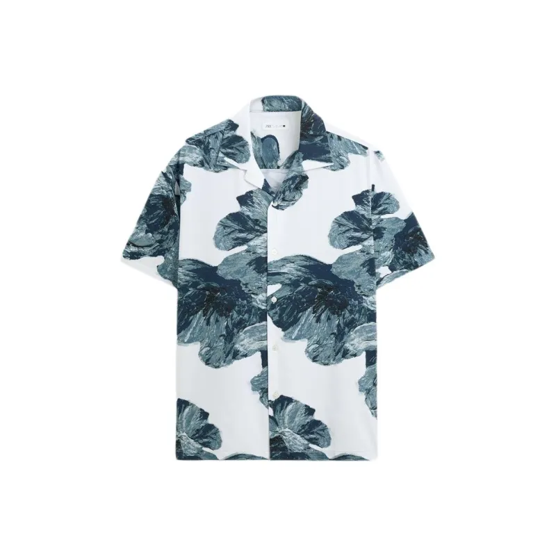 ZARA Shirts Men White-0