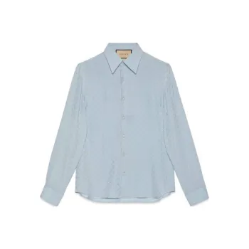 GUCCI Gg Silk Crepe Shrit
