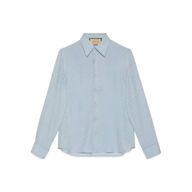 GUCCI Gg Silk Crepe Shrit-0