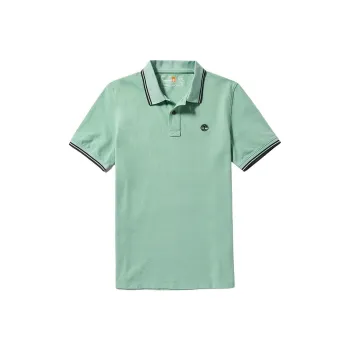 Timberland Polo Shirt Men's Granite Green
